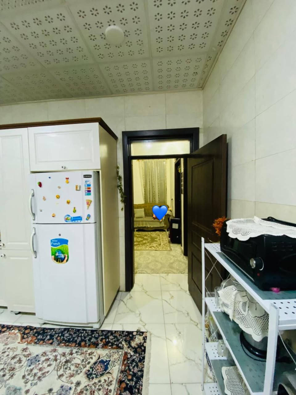 الدار للبيع  مع الاثاث كامل المساحة 110متر مربع طابو زراعي سند25          البيت مبني طابوك الجمهورية /خدمات كاملة (كهرباء /ماء / تبليط ).    طابق ونص /.     الموقع سيد سماعيل مجمع الزهراء ع / للستفسار خاص 
الرقم الموبايل ***********
