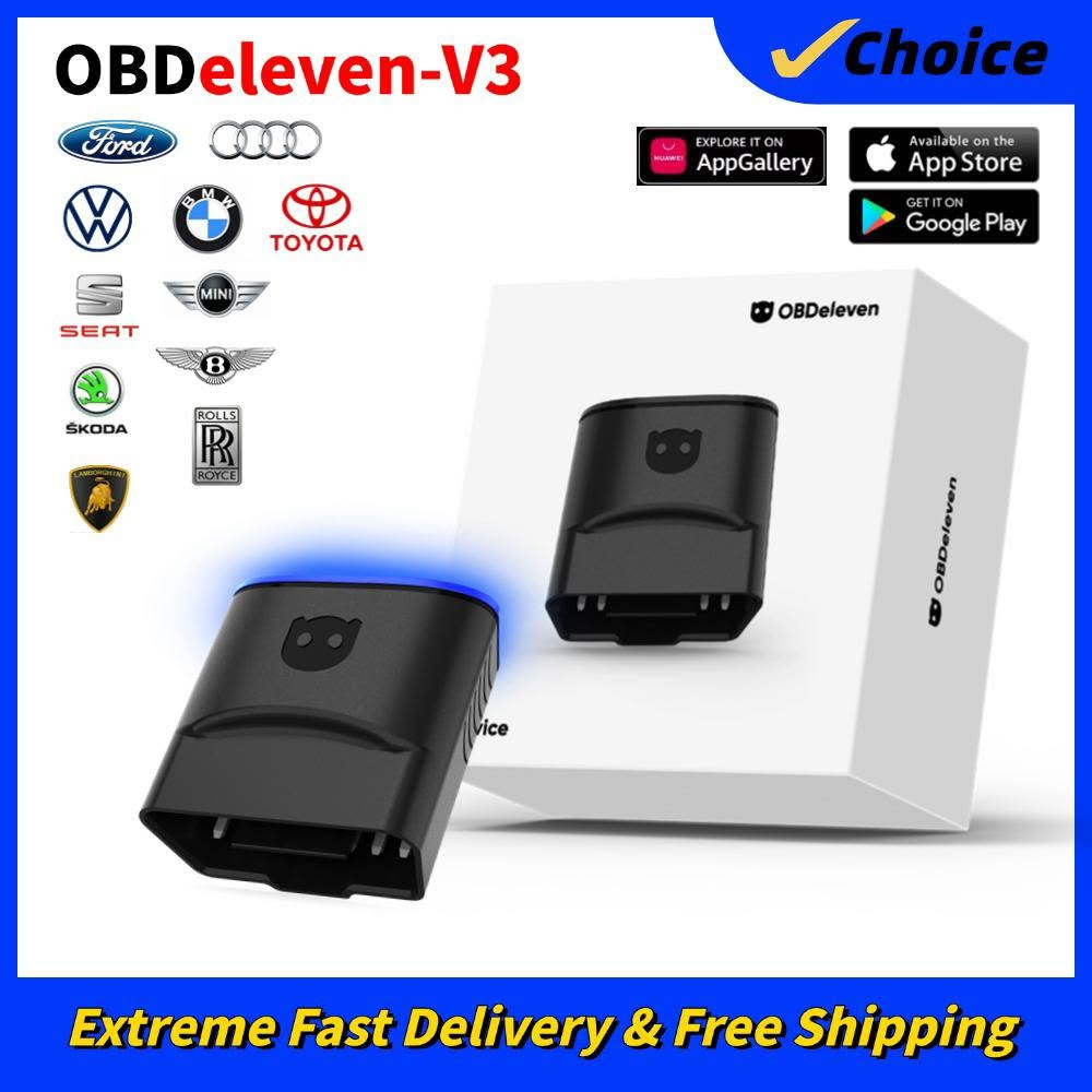 OBDeleven 3  جهاز تشخيص أعطال السيارات وتخصيصها بتقنية البلوتوث، مرخص رسميًا من قبل مجموعة فولكس فاجن (VAG)، ومجموعة بي إم دبليو، ومرسيدس بنز، ومجموعة تويوتا، ومجموعة فورد الأمريكية. لا يتطلب التشخيص أي اشتراك: يأتي جهاز OBDeleven مزودًا بخطة مجانية افتراضيًا. باستخدام الجهاز وتطبيق الهاتف المحمول، يمكنك فحص أنظمة سيارتك، وقراءة رموز الأعطال ومسحها، ومراقبة البيانات الحية (سرعة المحرك، ودرجة حرارة سائل التبريد، ودرجة حرارة الزيت، وغيرها).

التشخيص المتقدم: بالنسبة للعلامات التجارية المدعومة رسميًا (مجموعة فولكس فاجن، مجموعة بي إم دبليو، مرسيدس بنز، مجموعة تويوتا، وطرازات فورد الأمريكية)، يمكن لبرنامج OBDeleven الوصول إلى وحدات تحكم متعددة وإجراء تشخيص شامل للنظام. أما بالنسبة لمعظم المركبات الحديثة الأخرى (موديلات 2008 وما بعدها)، فيوفر برنامج OBDeleven تشخيص OBD2 القياسي لأنظمة المحرك وناقل الحركة.

تخصيصات سهلة بدون كتابة أكواد مع إمكانية الشراء داخل التطبيق: فعّل أو عطّل أو اضبط ميزات الراحة والسلامة والقيادة باستخدام تطبيقات OBDeleven المميزة بنقرة واحدة - اختر ما يناسبك وادفع مقابل كل تفعيل باستخدام رصيدنا داخل التطبيق. يمكنك دمج قطع غيار مُعدّلة، وإعادة ضبط مؤشرات الصيانة، وتفعيل تشغيل الفيديو أثناء القيادة، وميزة Urban Joke، وغير ذلك الكثير. تتوفر آلاف الخيارات لسيارات فولكس فاجن، وبي إم دبليو، وميني، وسكودا، وسيات، وكوبرا، ولامبورغيني، وبنتلي، وتويوتا، ومرسيدس بنز، ولكزس، وفورد (الولايات المتحدة).

استخدام سهل وبديهي: ما عليك سوى توصيل الجهاز بمنفذ OBD في سيارتك، والاتصال بتطبيق OBDeleven عبر البلوتوث، والبدء بالمسح الضوئي فورًا. استخدم حساب OBDeleven واحدًا على عدة سيارات - لا يوجد حد أقصى لعدد السيارات ولا تكلفة إضافية لكل سيارة. | يدعم نظامي Android وiOS ولغات متعددة: متوافق تمامًا مع أجهزة Android 8.0 والإصدارات الأحدث وأجهزة iOS 16.6 والإصدارات الأحدث. يتوفر تطبيق OBDeleven باللغات الألمانية والبولندية والإيطالية والليتوانية والإسبانية واليابانية.

التشخيص الأساسي مجاني. أما الميزات المتقدمة مثل الترميز اليدوي، والتعديلات المتقدمة، أو تطبيقات النقرة الواحدة غير المحدودة، فتتطلب خطط PRO أو ULTIMATE.

يدعم جهاز OBDeleven معظم المركبات الحديثة. وتعتمد التوافقية على ماركة المركبة وسنة الصنع وبروتوكول التشخيص. البروتوكولات المدعومة: CAN-bus وKWP2000 وK-line. لا يدعم الجهاز معظم المركبات المصنعة قبل عام 2008 تقريبًا. أما مركبات مجموعة فولكس فاجن (VAG) فهي مدعومة من عام 1991 تقريبًا فصاعدًا. تتمتع المركبات المرخصة رسميًا (مجموعة فولكس فاجن، ومجموعة بي إم دبليو، ومجموعة تويوتا، ومجموعة فورد المصنعة في الولايات المتحدة) بكامل الوظائف: ✔التشخيص ✔بيانات حية متقدمة ✔البرمجة ✔تطبيقات بنقرة واحدة. بينما تدعم مركبات OBD2 التشخيص الأساسي فقط: ✔أعطال المحرك ✔أعطال ناقل الحركة ✔بيانات OBD2 الحية.

المركبات المدعومة (التشخيص المتقدم وتطبيقات بنقرة واحدة): ✔ أودي (منذ عام 1991 تقريبًا)، فولكس فاجن (منذ عام 1991 تقريبًا)، سكودا (منذ عام 1991 تقريبًا)، سيات (منذ عام 1991 تقريبًا)، مرسيدس بنز (منذ عام 2008 تقريبًا)، كوبرا (منذ عام 1991 تقريبًا)، بنتلي (منذ عام 2011 تقريبًا)، لامبورغيني (منذ عام 2011 تقريبًا) ✔ بي ​​إم دبليو (السلسلة F، G، I ومعظم السلسلة E من عام 2008 تقريبًا)، ميني (السلسلة F ومعظم السلسلة R من عام 2008 تقريبًا)، بعض طرازات رولز رويس ✔ طرازات تويوتا من عام 2008 تقريبًا، طرازات لكزس من عام 2008 تقريبًا ✔ سيارات فورد من عام 2008 تقريبًا، المصنعة في الولايات المتحدة فقط. السيارات الأخرى المدعومة بنظام CAN-bus (تشخيص OBD2 للمحرك وناقل الحركة فقط): مازدا، هيونداي، نيسان، مرسيدس بنز، كيا، رينو، هوندا، بيجو، سوبارو، فولفو، فيات، ميتسوبيشي، أوبل، سيتروين، جيب، سوزوكي، لاند روفر، جاكوار


**إذا كنت صاحب هذا الإعلان وتريد حذفه لأي سبب، رجاءا أرسل رسالة إلى الدعم الفني**