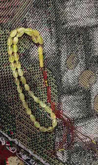 مسباح كهرب بولوني الوزن 23غرام عدد الحبات 35حبه للبيع المكان بغداد الس...