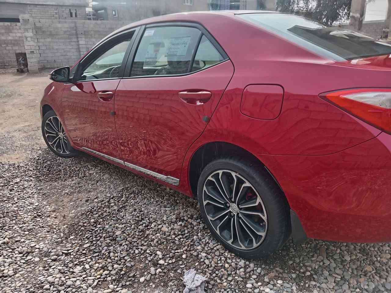 كورله موديل 2016 وارد أمريكي الضرر جاملق صبغ ونص الباب بدون دواخل بدون ارباكات بدون بارد بدون ملاحظات محرك مامفتوح  مواصفات Sشفتات ستيرن تحكمات ستيرن شاشه كبيره بلادي تبريد لمس كشان جلد شاير بل مري خمسه ويل كب بلادي رقم جديد سنويه جديده هزي جديده سياره جديده مابيهه مصرف جاهزه طخم صدر كله جديد  السيارة بسمي شرط التحويل الشراي يتصل ***********
