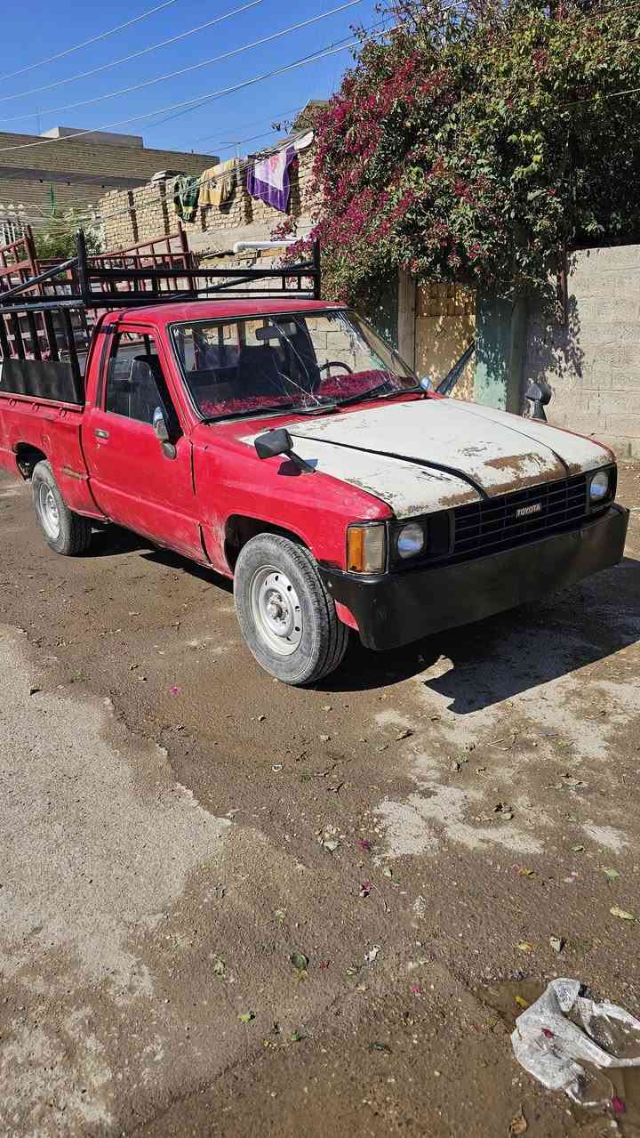 للبيع تويوتا موديل 85

 سنوية 27
 ما ساقطة
 جاهزة تحويل رقم ألماني
 صدر محرك مكفول

📍 المكان: بغداد – التاجي

💰 السعر: 25 (قابل للنقاش للجاد)

📞 ***********
