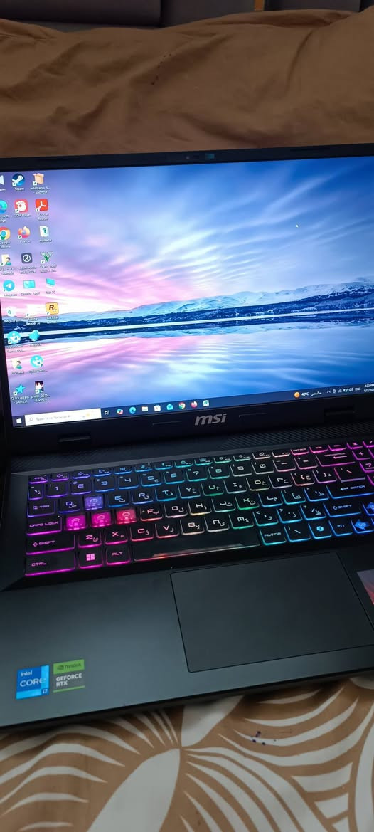 السلام عليكم
اخوان لابتوب msi حتى ما اعرف اسمه الكامل اخذته من شركة الريان بمليونين و62 الف بالقسط والوصل عندي مستخدم قليل ونظيف والمواصفات بالصور صراحه ما اعرفله واريد ابيع نزلت فقط لعبة gta
رايده بمليون ونص وبي مجال
***********
