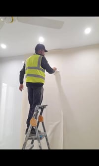 صبغ الدور السكنيه داخل وخارج واجهات ديكورات . بغداد الكرخ دهانات جوتن ...