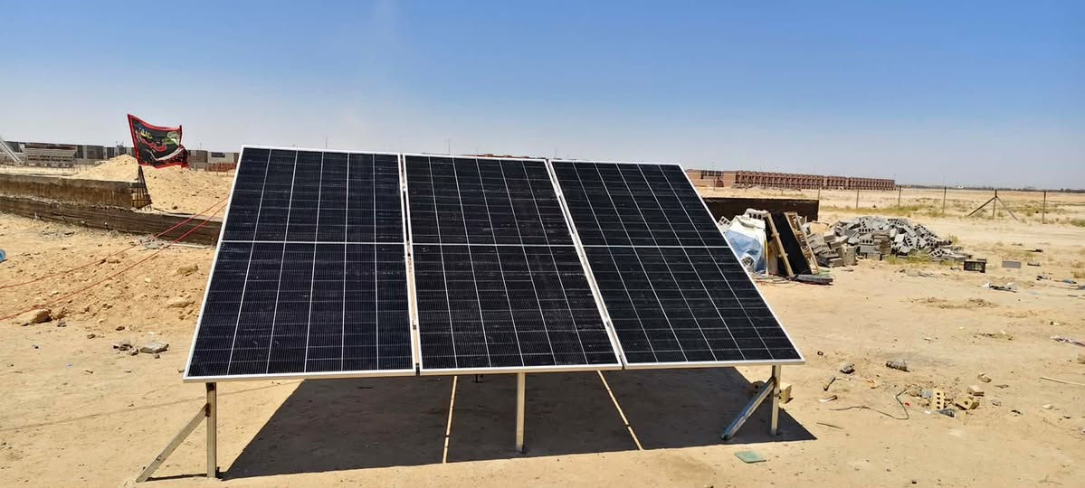 على بركة الله تم تنصيب منظومة طاقة شمسية ٦ امبير ليلي نهاري 
المنظومة تتكون من انفيرتر بسعة 4KW من شركة فلستي 
وبطارية 5KW ايضا من شركة فلستي
و ٣ الواح فلادلفيا 

مع توفر خصومات في الفتره الحاليه🌹 
كذلك تتوفر في الشركة جميع البراندات العالميه من فلستي و deye و فولترونك و Growatt

مستعدون لتلبيه كافة احتياجاتكم وبانسب الاسعار 
*********** 
***********
