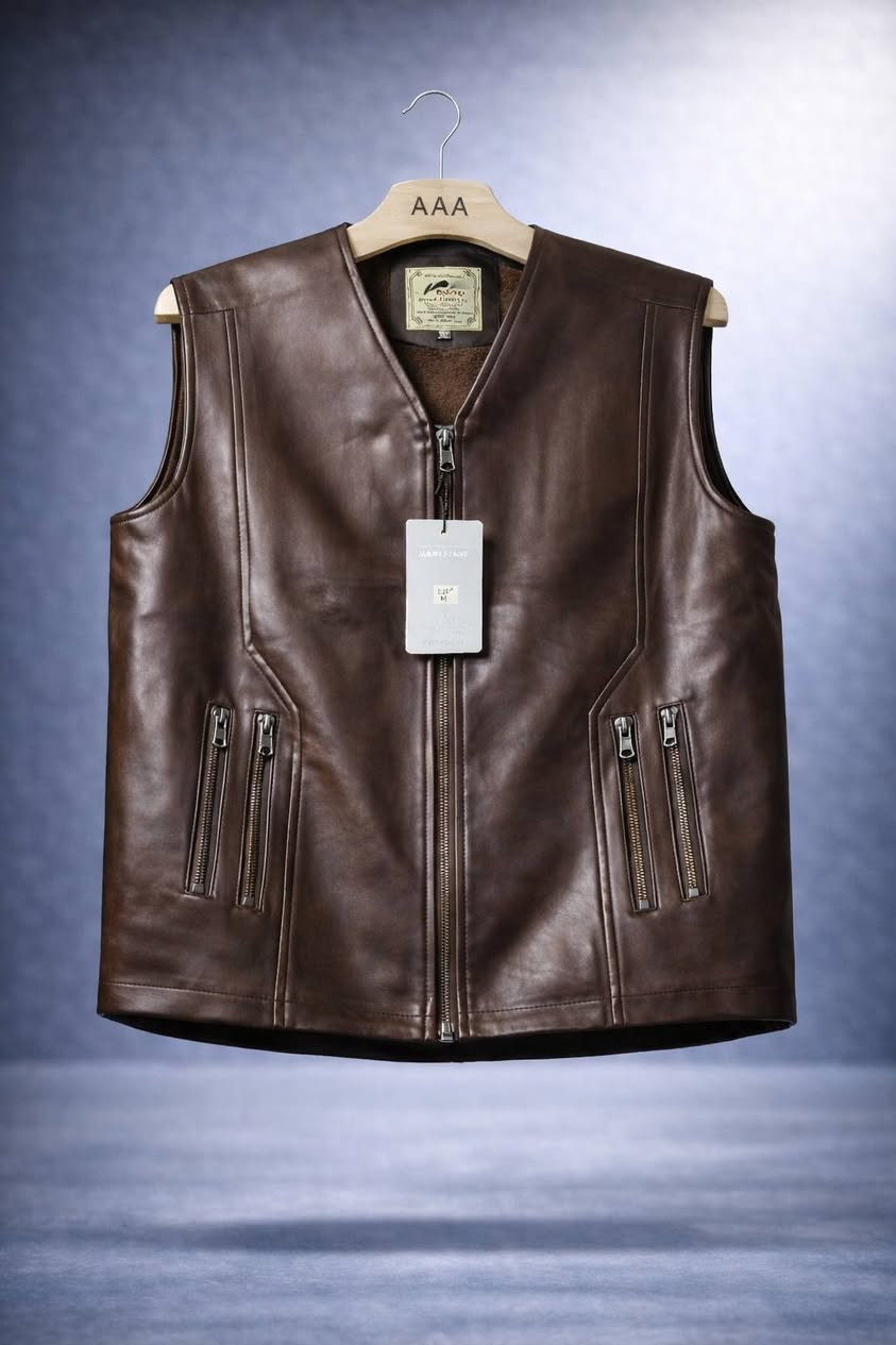 يلك مصنوع من جلد طبيعي ناعم عالي الجودة، يتميّز بمتانته ولمعته الهادئة مع ملمس فاخر. الخياطة دقيقة ومتقنة، والسحاب قوي للاستخدام اليومي. تصميم عملي يعطي أناقة رجالية وهيبة واضحة، مناسب للبس اليومي والمناسبات، ويجمع بين الراحة وطول العمر.
متوفر بألوان 
للحجز ***********
