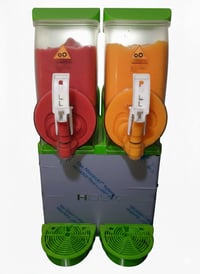 مكينة هوسك تركي • تجميد وتجريش • ٢ حوض ٢٤ لتر