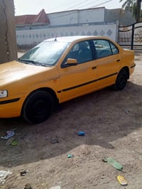 سياره سمند للبيع جهاز السياره حداديه جديده سنويه بال 36 باسمي شورت الت...