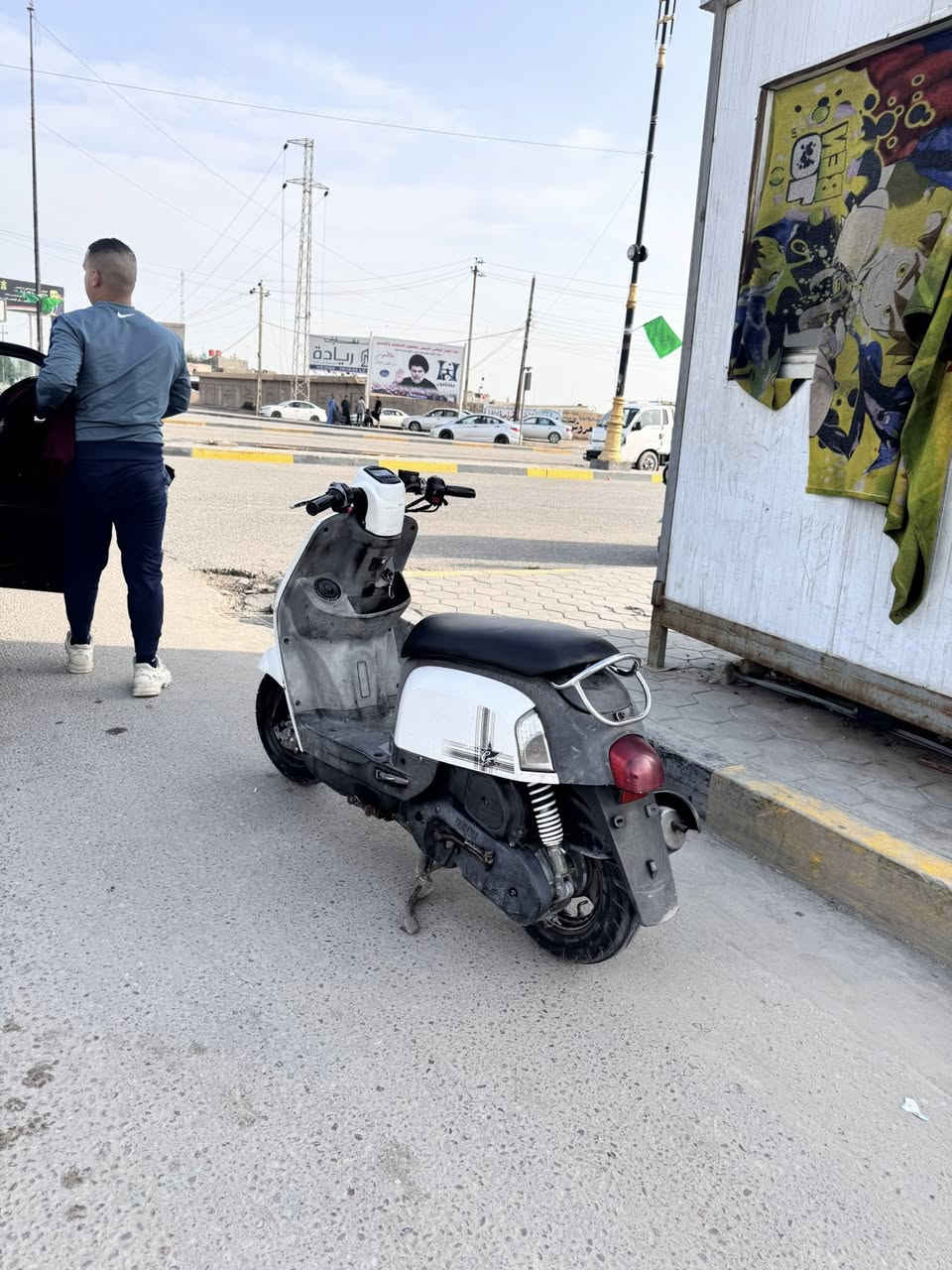 اسلام  عليكم
ماكس بوليس   نوزل (الدراجه كفاله من كلشي  ما فتوحه ) كلشي يشتغل بيها   الدراجه خرسه فوك ما تتصور   الدراجه ختم واحد ملاح بلادي  ختم واحد  مخليلها صفحه وهندر  انه محور الصفحه مالتها  الدراجه تاهم فوك ما تتصور  دبلات لايت اشاير  كلها شغالا  مكاني بصره كرمت علي  جسر الحشد  السعر 850 وبيها مجال وقمي *********** واتساب
