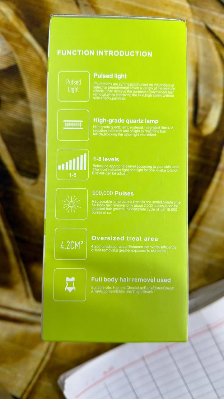 ليزر ازالة شعر ٩٠٠،٠٠٠ ضربة سعر ٤٠ الف


**إذا كنت صاحب هذا الإعلان وتريد حذفه لأي سبب، رجاءا أرسل رسالة إلى الدعم الفني**