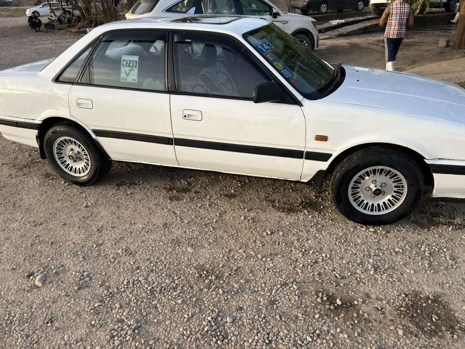 مازدا 625    محرك 8 بخ موديل 1990  كير عادي.      رقم اربيل  سنوية باسمي تنتهي ب 2030   / تبريد / العنوان _ ديالى شهربان.  / السعر 45 / *********** وتساب
