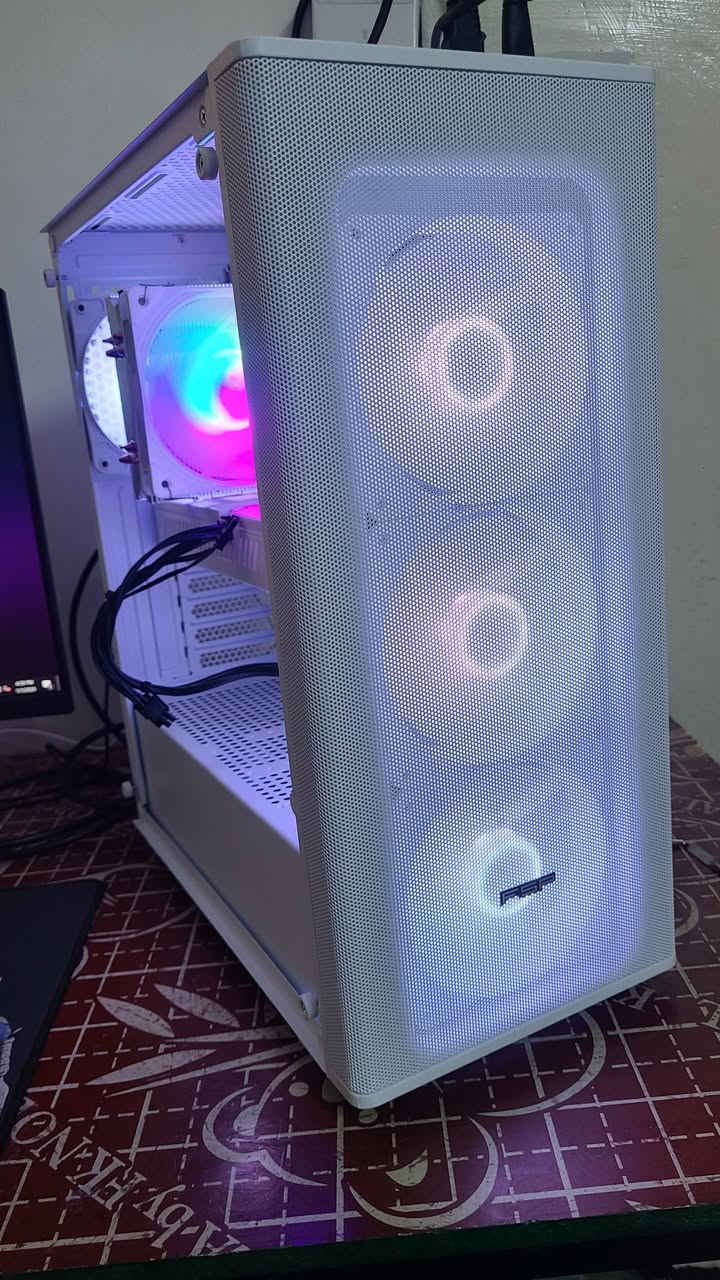السلام عليكم ❤️

تجميعة جديدة للبيع المواصفات 💜 :

CPU : Xeon 2680 V4 NEW
14Cores / 28Thread

Cooler White 120ML Mass RGB NEW

M.B X99 DDR4 4Slot Ram New

RAM 16GB DDR4 NEW

GPU : RX 580 8GB Soyo White 2Fans New

Storage : SSD 128GB Goldenfir NEW
+HDD 500GB Skyhawk New

PSU 550W FSP HV Pro 85% Plus New

CASE FSP White Mesh + 4Fans RGB New

قطع جديدة ومرتبة حرارة زينة ⚡️💯🌷

السعر 400 ألف ثابت 💜

ومنزللها 20 لعبة 🖤

مكاني موصل متوفر توصيل لجميع المحافظات ❤️

للتواصل : ***********
