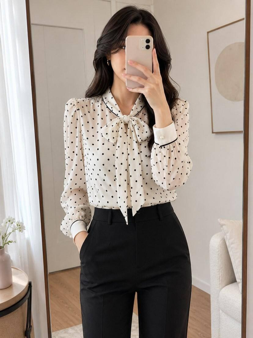 ✨chic✨ ستايل مرتب بدون مجهود توفر قميص بولكادوت 

• عقدة أنثوية ناعمة تعطي لمسة راقية..
متوفر ب لونين (ابيض-اسود)
القياسات فري سايز 
متوفر التوصيل لجميع المحافظات خلال 24 ساعه🛵⁩⁩


**إذا كنت صاحب هذا الإعلان وتريد حذفه لأي سبب، رجاءا أرسل رسالة إلى الدعم الفني**