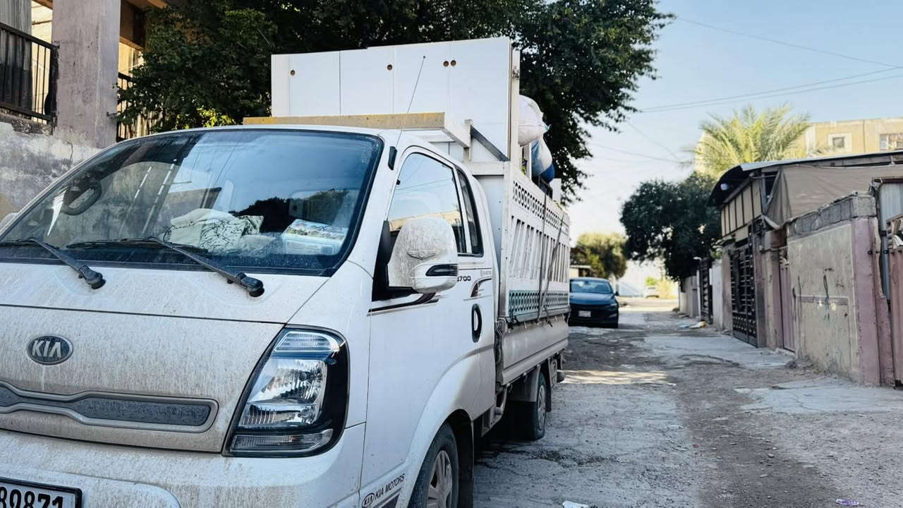 نقليات_الريان_***********  
 لنقل الاثاث المنزل وجميع الاجهزه المنزليه …
تم و بفضل لله .. تم نقل اثاث المنزل   ..للأخت المحترمه(#ام_عبدالله    )   (#_من_الدورة_الى_السيديه   ) وكانت العمليه على مرحله  و كان العمل يتألف من ( سائق سياره نوع كيا 2 طن عدد 1 عمال عدد3
#_فك_تركيب_غرفه_تركيه  ) امنياتنا و دعواتنا للأخت#ام_عبدالله  المحترمه ان تجد الخير و السعاده في سكنه الجديد .. تعمل كوادرنا في .. كافة المجمعات السكنيه .. و بغداد .. و المحافضاات .. تحياتي استفسار على واتساب___ ‭***********‬#العراق🇮🇶
