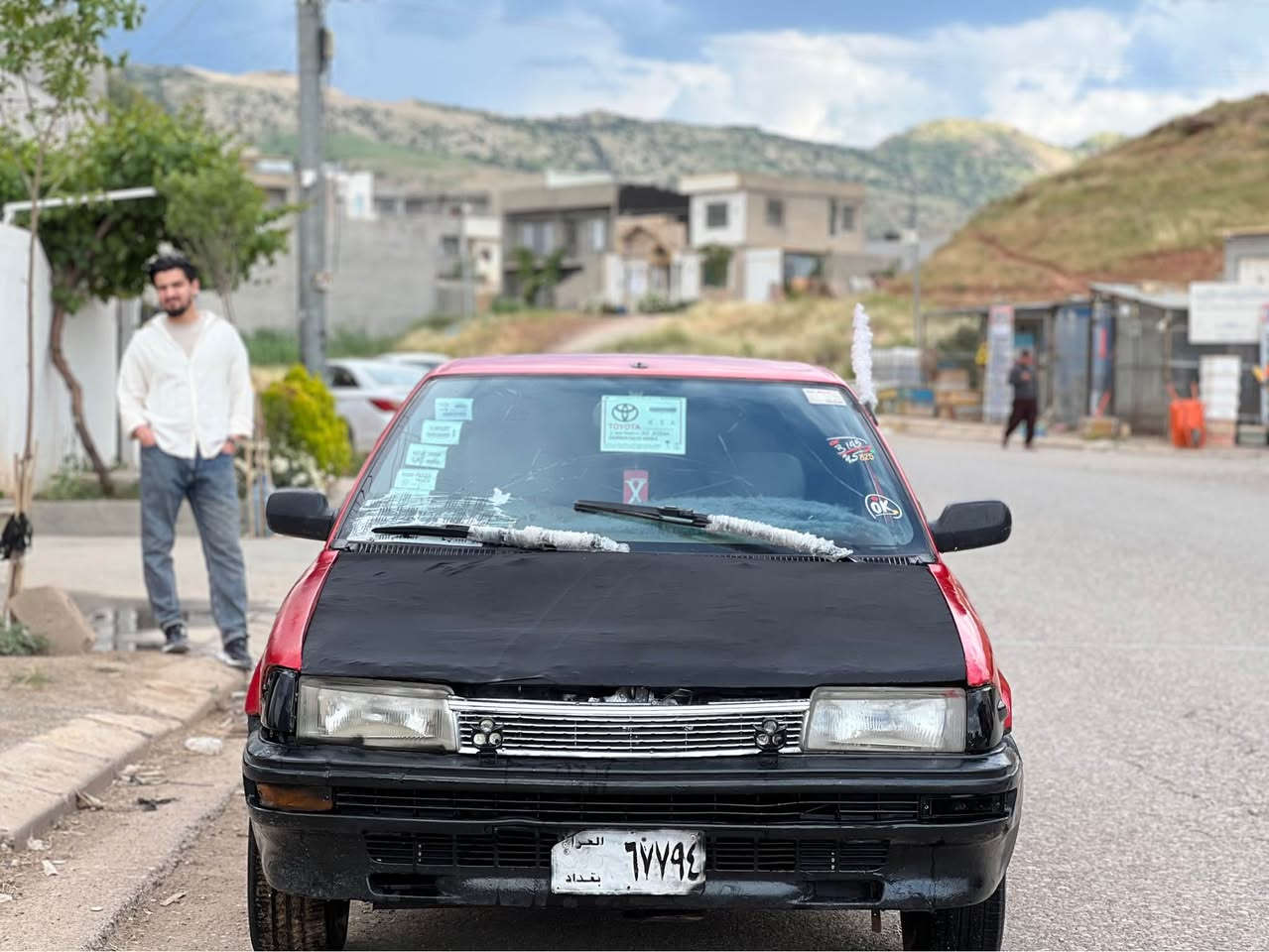 کرۆلا رەفیق حیزجی 1992ئارم پلاستیک سلێمانی ئارموو ئەوەلیات بەشەرت پشتوو پئشی کەپسە بئ خایسە ئارموو ئەوەلیاتوو مووسوبراوە بەشەرت مەکینە ١٦کابرئتە زۆر کەم بەنزین دەخوا گێروو مەکینەی بەشەرت چرکەی تێدانیە کارەبای هەموو گیانی بەشەرت ***********واتس ئاپ 15گەڵاو مەعامەلەیەکی کەم أربيل, العراق
