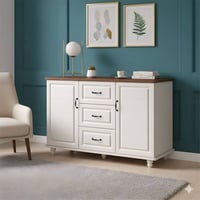 خزانة كلاسيك • MDF عالي • ١٢٠×٤٠×٧٥ سم