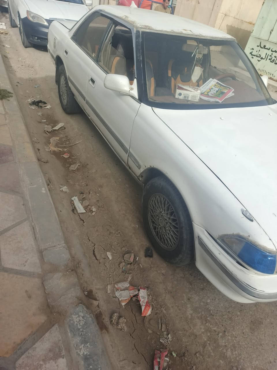 مارك عضم بيضاء اللون موديل 91بغداد تبريد تخم تاير سنويه الى28مكان للسياره ذي قار رفاعي موبايل *********** سعر 30وبيه مجال
