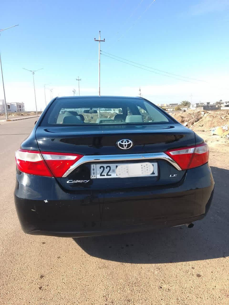 كامري 2017
وارد امريكي 
ضرر جاملغ وبنيد
مواصفات LE
ماشيه 290
رقم أربيل الجديد 
سعر 155
مكان السياره رمادي 
سونار مرفق بل منشور 
***********
