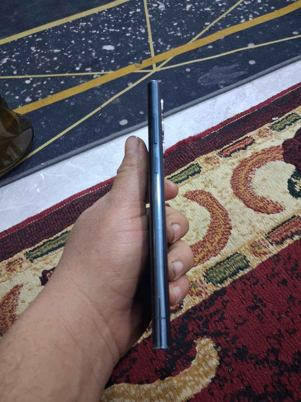 لبيع 22 لترع شرق اوسط جهازه نضيف حلوو ذكرته 256 رام 12 بي بس هاضه زلك بل كلاصه مو بل شاشه مامثر عل لمس ولا عل شاشه سيمكرت مالته نوبات يشتغل نوب لا بس نت نتصال كامرات كله شغال مابي شي بصمت وجع وبصمت صبع كله شغال سعره 300 الف وبي مجال مكاني شعب ***********
