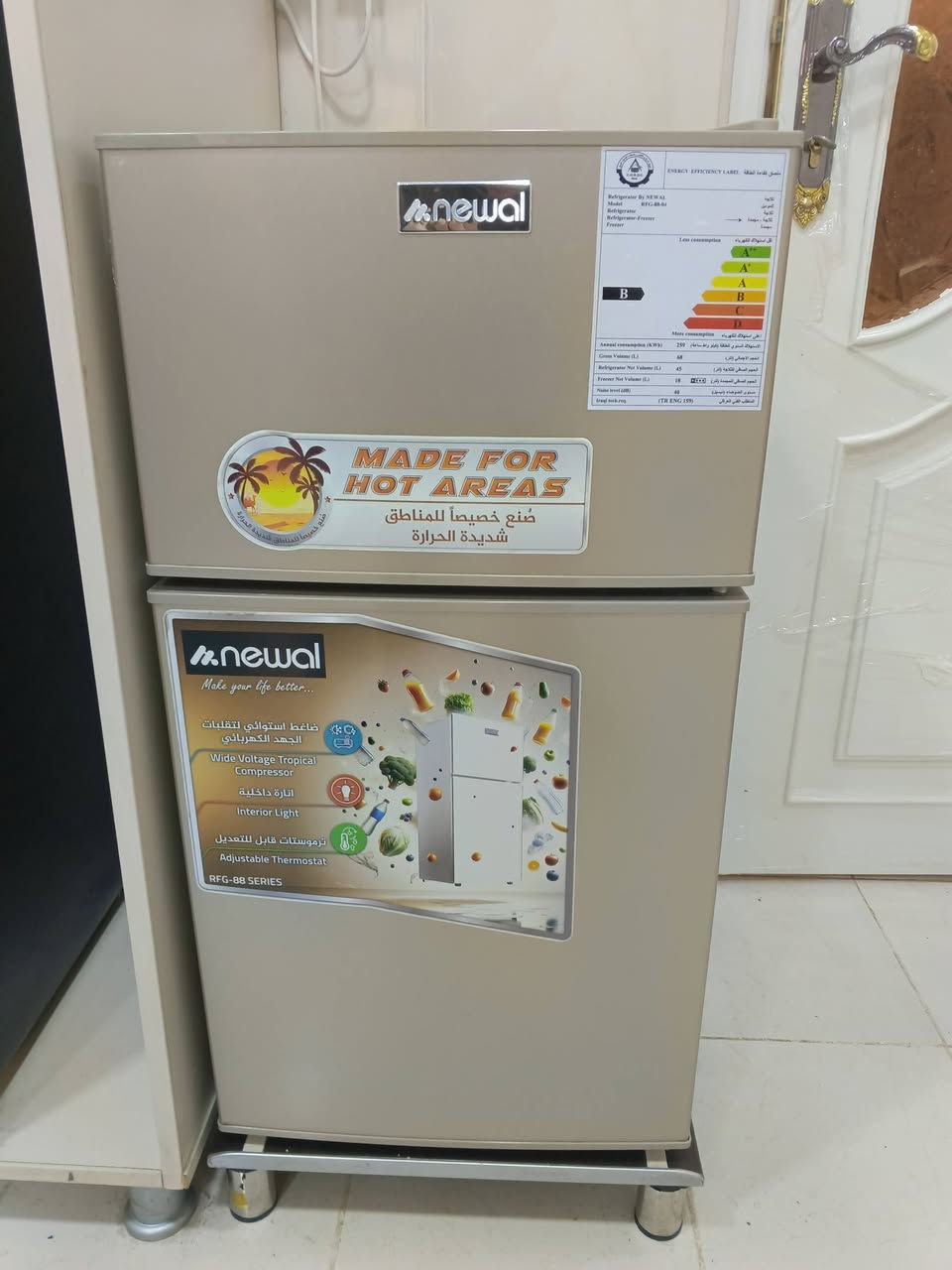 السلام عليكم ثلاجة صغيرة للبيع
السعر 125 وبيهة مجال 
العنوان دهوك شارع دير منطقة ماسيكا 2
رقم الهاتف ‏‪***********‬‏
