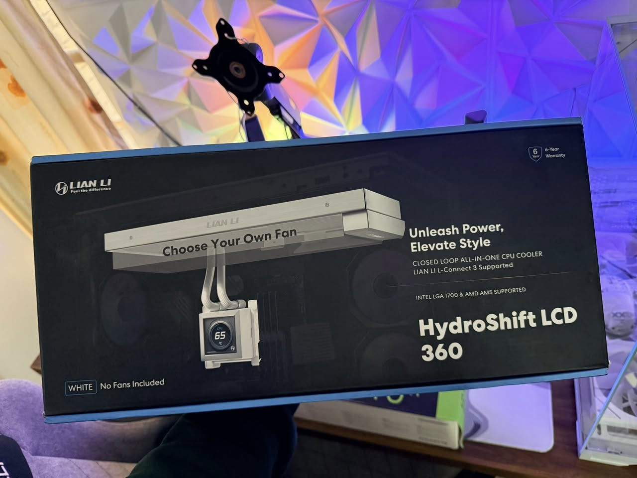 قطع PC للبيع هيه تجميعه كامله بدون معالج ردت اجمعها وماتوفقت بيها للبيع القطع جدد بعدهن 

RTX 5070 Ti جديد  
مليون و 825

DDR5 CORSAIR (16x2) 32GB 6000Mhz
450 الف

بورد ROG X870 White جديد
475 الف

مبرد Lian Li Hydroshift LCD ابيض 
180 الف

M.2 Lexer Gen4 7400Mb 2T
250 الف

PSU Thermlright 850W Gold
90 الف

Case Lian Li vision compact ابيض وياه 8 فانات
ب275 الف

مكاني بغداد 
***********
