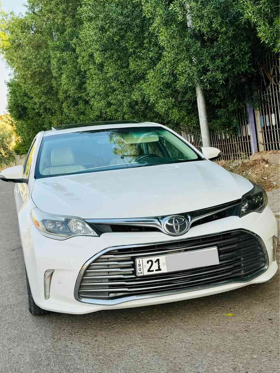 Toyota avalon 2017 LIMETD
تیۆتا ئەڤەلۆن 2017 خلیجی لیمیتد
‎فوول مواصفات 
سڵاید
بەسمە
بیلاد پەردە
مۆدی لێخورین eco&norman&sport
کوشن سارد و گەرم
کوشن جلد
کوشن خەزن
زۆر مواصفاتی تر
 سەنەوی تازەیە
نوكى بونيد  بۆیاخە
سعر ٢١٥ 
مكان سياره كركوك
رقم 
*********** كركوك, العراق
