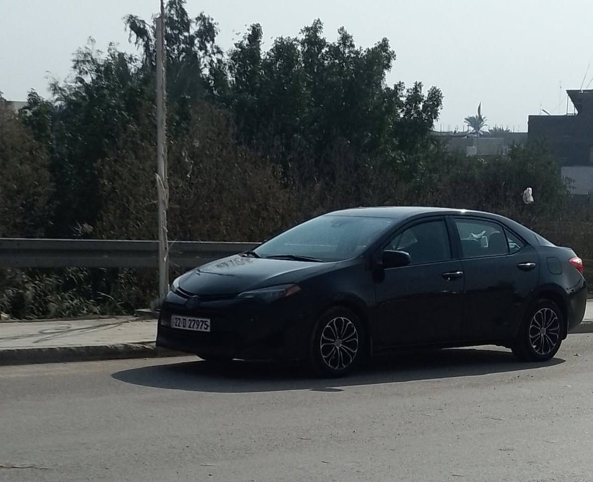 السلام عليكم كورلاا 2018 LE وارد امريكي حادثها جاملغ خلفي وبابين كلير بجم كبس السعر 125 وبيها مجال مكاني الشعب شارع الصحة هذا رقمي  ***********
