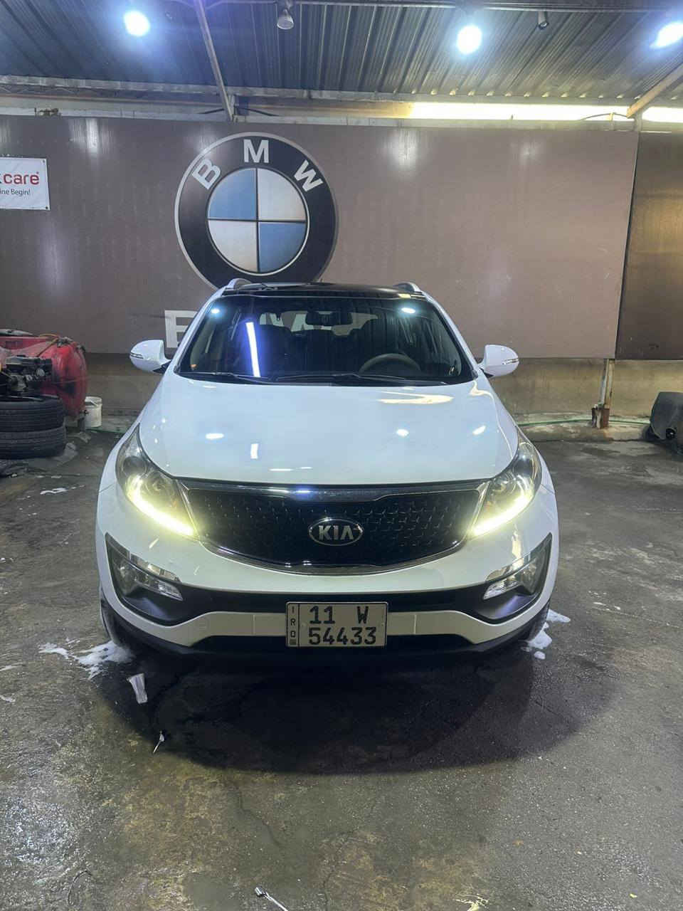 السلام عليكم كيا سبورتج 2014 بانوراما تحكم ستيرن وارد خليجي  بصمة السعر 158 بدون اي ضرر كفالة مكينة كير صدر ...الخ عنوان بغداد غير متواجد علفيس التواصل واتساب فقط ‏‪***********
