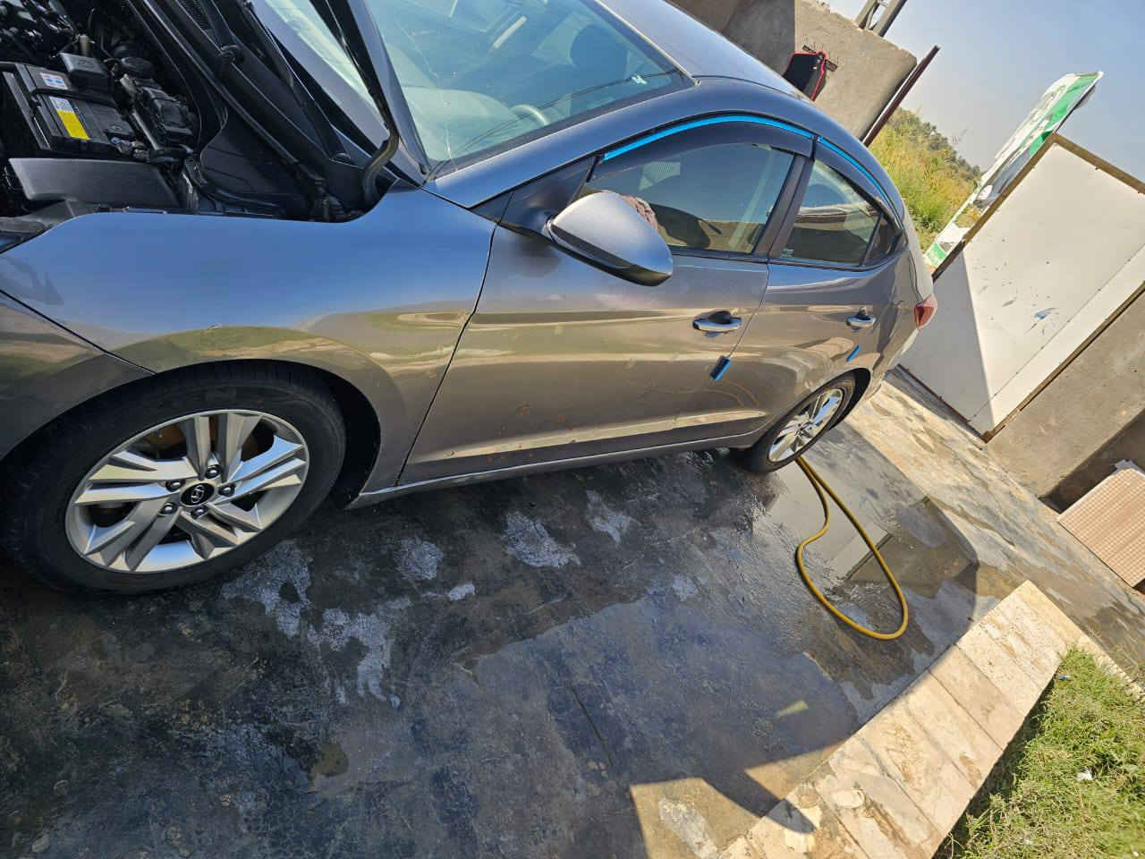 سلام عليكم النترا 2019 حادثه فقط باب صبغ بدون تبديل سياره جاهزه حداديه تخم تايد تبريد ثلج. السعر 137وبيهل مجال. رقم الهاتف ***********
