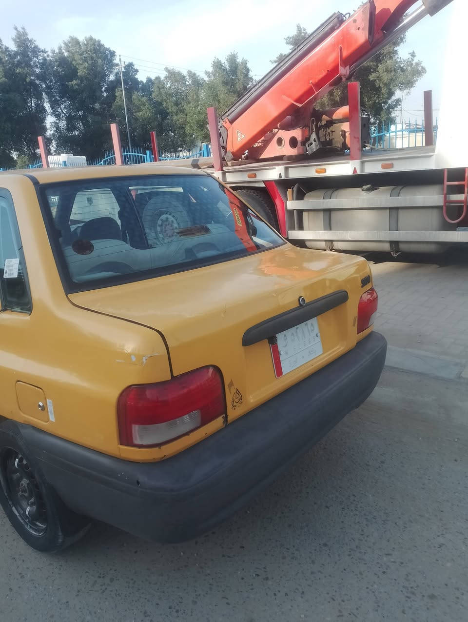 #السلام عليكم
سايبه موديل 2015. رقم بغداد مشروع وطني مداور ثاني يوم شواصي اللغود حلوات  مصفره هيئه وغرامات  كشرتهاا مكفوله ماعده دحجه بدوسه مال السايق وشبر يم البك لايت مكينه وكير حلوات السعر34 وبيهاا مجال بصيط الشراي يتصل ويدلل ***********
