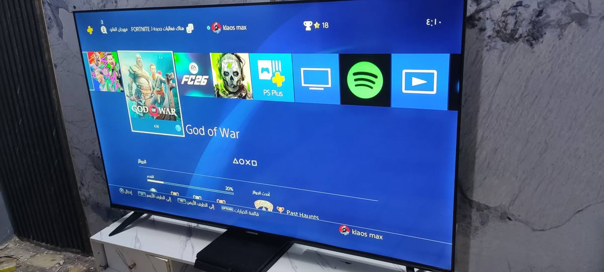 شاشة LGNANO46 موديل 7000 بحجم 70 بوصة:
المواصفات الأساسية:
الحجم: 70 بوصة.
الدقة: 4K Ultra HD (3840 × 2160 بكسل).
نظام التشغيل: تعمل بنظام أندرويد (Android)، وتدعم تشغيل تطبيقات مثل Netflix وYouTube وWhatsApp وTelegram [المعلومات الواردة في الصورة].
التصميم: شاشة "Frameless" (بدون إطار) لتوفير تجربة مشاهدة غامرة [المعلومات الواردة في الصورة]. 
الأداء والذاكرة:
الذاكرة العشوائية (RAM): 2 جيجابايت [المعلومات الواردة في الصورة].
ذاكرة التخزين: 16 جيجابايت [المعلومات الواردة في الصورة].
سنة الإصدار: موديل حديث "2025 NEW" [المعلومات الواردة في الصورة]. 
الميزات الإضافية:
الاتصال: تدعم شبكة Wi-Fi للاتصال بالإنترنت.
التطبيقات المثبتة: تدعم منصات البث الشهيرة مثل Disney+ وHulu ونتفلكس ويوتيوب [المعلومات الواردة في الصورة].
الصوت: نظام صوتي محيطي مدمج. 
سعر 550 الف عنواني بغداد تصال ***********
