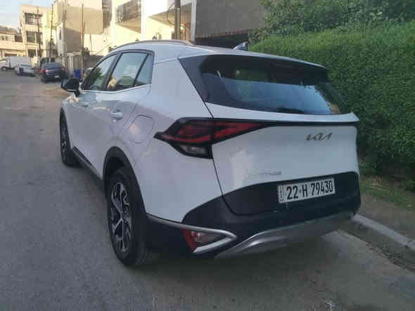 كيا سبورتج ٢٠٢٣ خليجي 
رقم اربيل تحويل

***********
موصفات 
بصمه 
تشغل عن بعد
ردار جانبي
ترحيب عند الاقتراب 
مري شفط
شاشه نفكيشن
كامره
اشاير مري
حساس خلفي
تبريد قطعتين لمس ومنفصل
مريه داخليه تعتيم
حساس مطر
لايت لد 
بكلايت لد
بروجكتر لد
هندبريك بصمه
تحكم جهتين
شفتات ستيران
اوتو هولد
نضام نزول منحدرات
*********** بغداد
