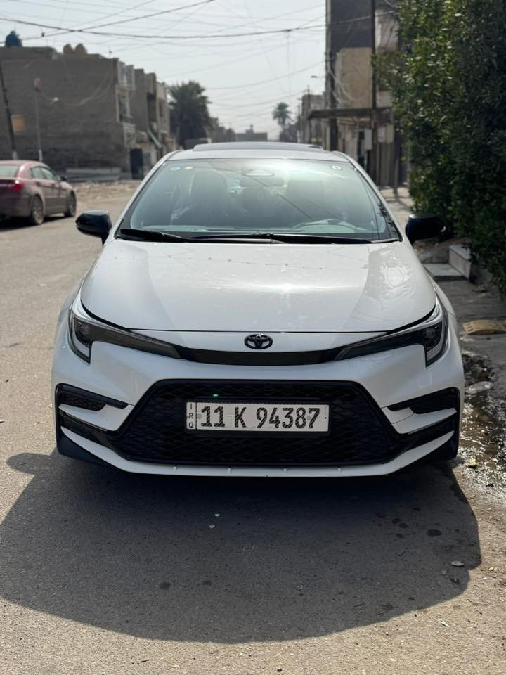 السلام عليكم
تيوتا كورلا موديل 2025 بلاك ادشن

فول مواصفات 

كشتات جلد داخل احمر

كراسي كهرباء تحكم ستيرن جهتين

اوتو عواد 

سايد بريك بصمة 

توقف ذاتي

رادارات امامي خلفي جانبي نفطة عمياء 

إشارة ترحيب

بصمة تشغيل

 فتحة سقف 

السياره ع وضع الشركة 

ماشية 6

 العنوان بغداد الكرخ

***********
