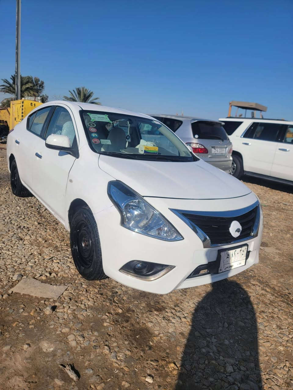 نيسان صني موديل ٢٠ كفاله عامه سياره نضيفه جدا استخدام شخصي جاهزه عل اخير تحويل ثاني يوم سنويه لل ٢٨ تخم تاير السعر ٩٥ للاستفسار 
***********
مكان شطره
