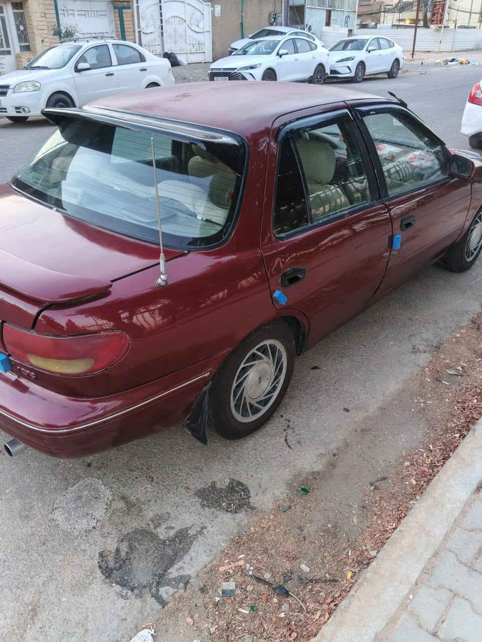 •كيا سيفيا 92 مكينة مسكر 1600
•كير أوتوماتيك 
•رقم إنكليزي بغداد
• 🚗السيارة بأسمي 
• السنوية لغاية 27
• صبغ عام جمالية 
•قفل سنتر لوك 
• جام كهربائي شغال
• السعر 40  وبيها مجال للشراي
• غير متواجد عالفيس

الموقع : النجف الاشرف 
الرقم : *********** النجف, العراق
