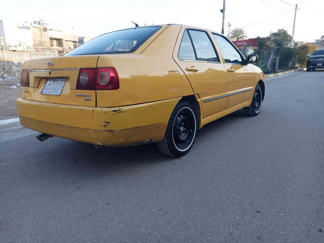 شيري كوين موديل ١٠ محرك مكفول لاصرف ولاتبخير صدر أمامي وخلفي جديد تخم تاير جديد تبريد ثلج دوشمه عام مشروع وطني مصفره من كلشي مكان السياره بغداد السعر ٢٥ وبيهه مجال قليل ***********
