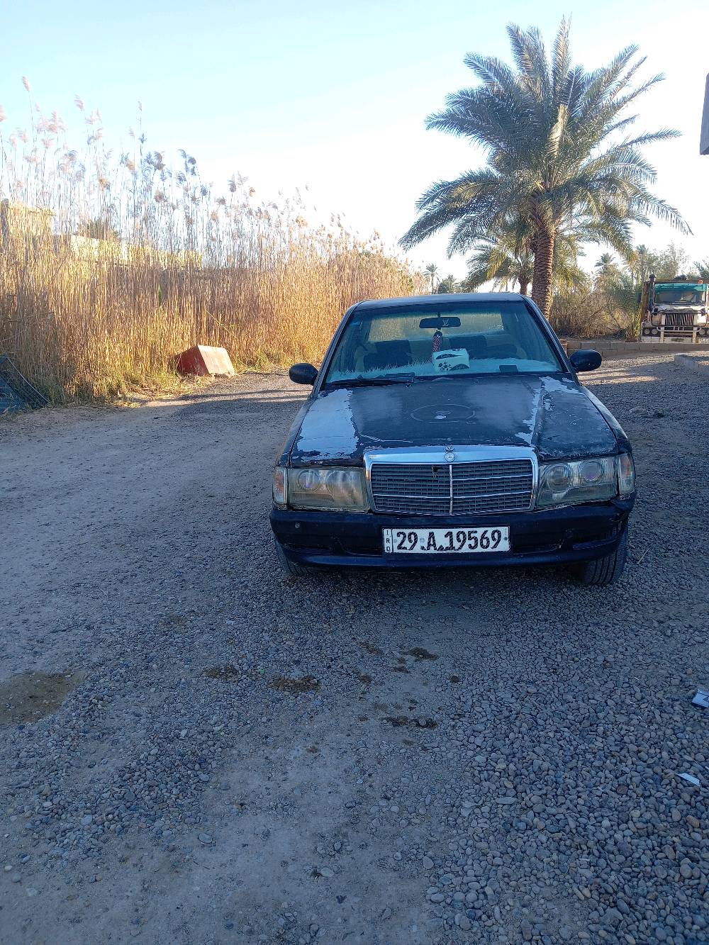 مرسدس ١٩٠ محور كير ومحرك وجي اوتماتيك مراوس بتكسي مكاني الاانبار الكرمه 