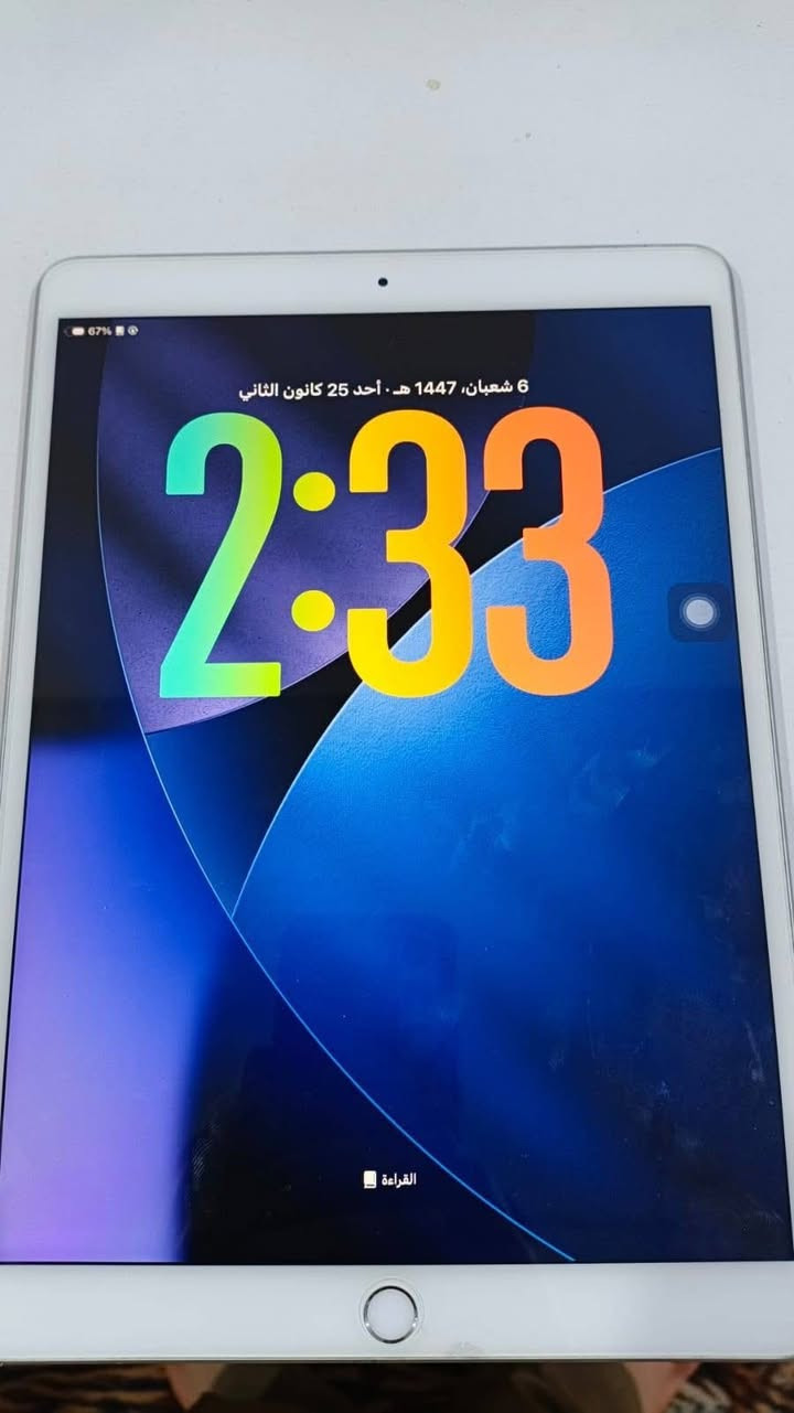 ايباد air 3
بطارية 89 
ذاكرة 64
غير مفتوح ولا مستبدل اي قطعة كلشي شغال.
توصيل متوفر كل انحاء العراق 
ملحقات شاحنة كفر لصقة
ملاحظات ؛ فقط الظهر رايح لونة
السعر 160 الف وبي مجال.


**إذا كنت صاحب هذا الإعلان وتريد حذفه لأي سبب، رجاءا أرسل رسالة إلى الدعم الفني**