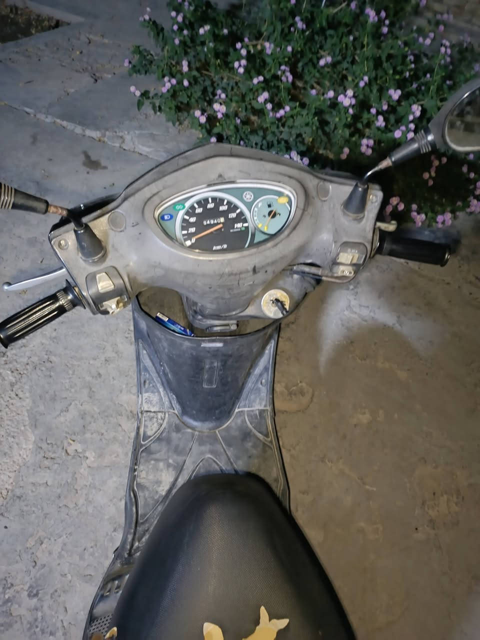 السلام عليكم دراجه بغبغاء للبيع مال رمبه جديده برغي ما مفتوح بيها نوزل سكليتر خطين السعر٩٥٠ وبيها مجال مكاني بغداد اللشعله ***********
