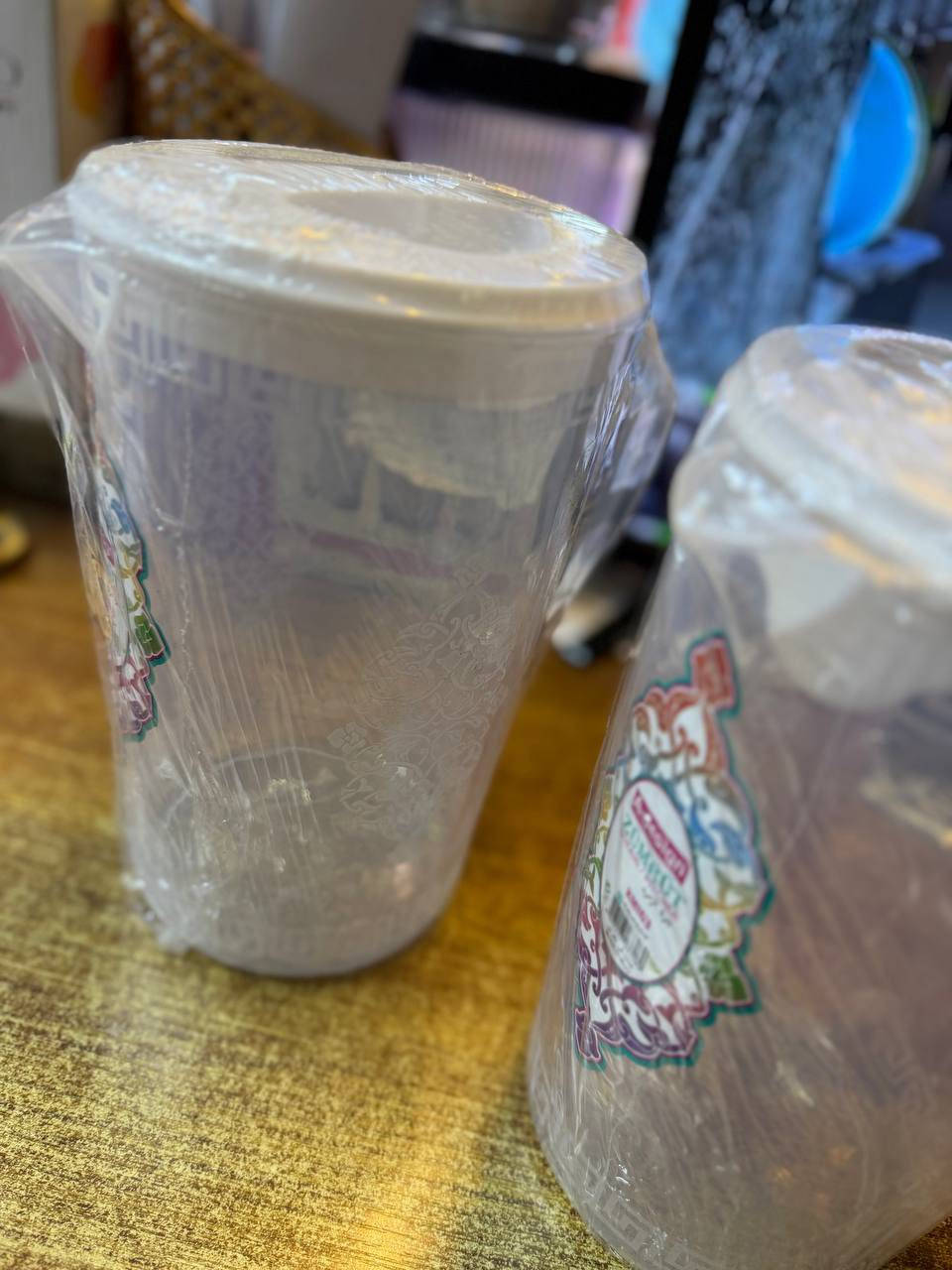 دولكه زمرد 
شفاف 
جديد 🆕 
سعر الدرزن ١٠ الف 
الكارتون ٢ درزن


**إذا كنت صاحب هذا الإعلان وتريد حذفه لأي سبب، رجاءا أرسل رسالة إلى الدعم الفني**