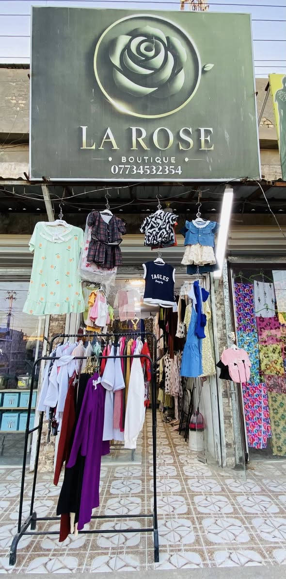 👗💕🛍️بوتيك لاروز👗🛍️💕

موديلات جديده ملابس نسائيه واطفال
الأسعار  جداً مناسبه✅✅
🥰🥰🥰🥰🥰🥰🥰🥰🥰🥰🥰🥰🥰🥰
العنوان سوق ال4000
مقابل  حازم العبودي للتسوق المنزلي
توجد خدمة توصيل داخل سبع البور وتوصيل بغداد+ محافظات🚚🚚
للحجز والطلب على الخاص او على الوات ساب
📞📞***********
