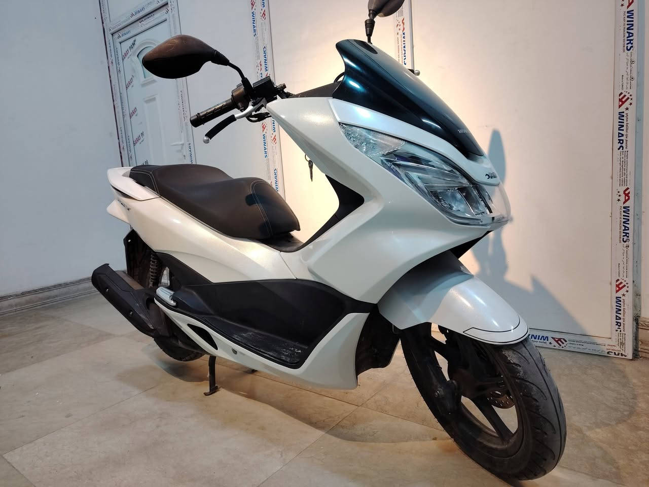 Pcx جيل الثاني ياباني jf صارلها شهر طالعه من الرمبه بعدها على  وضع الرمبه مكاني نجف
رقم ***********
