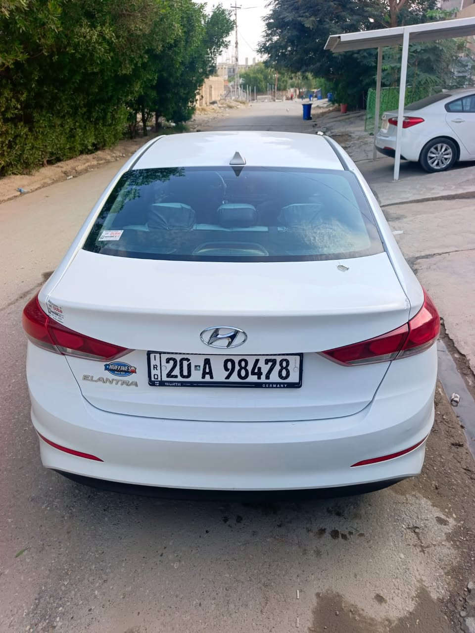 للبيع النترا 2017 وارد امريكي
مكينة 2000 دوش 
لون أبيض 
رقم ديالى دولي تحويل مباشر 
زنون ابيض عالي و ناصي
شاشة اندرويد
تحكم استيرن 
ويل كب

كير مكينة خير من الله 

بدون دواخل وبدون ايرباك 
بيها اماكن واكع صبغ 

السيارة جاهزة و ماناقصها شيء 
السعر 120 ورقة وبيها مجال 

مكان السيارة ديالى 
بعقوبة 
للتواصل 
***********
