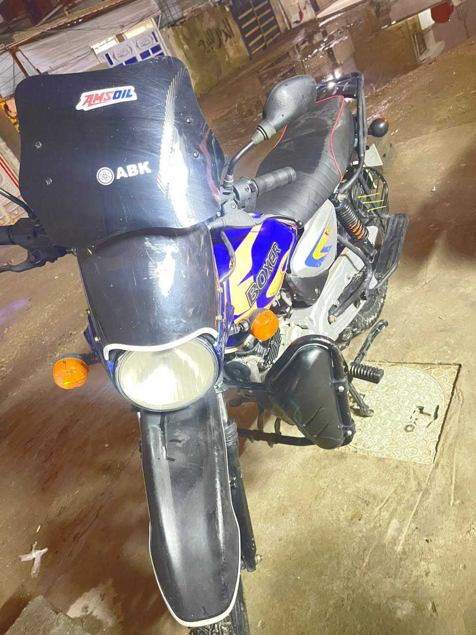 بوكسر 21نزول 22 دراجه خير من الله تجفيت جديد نضافه فول أوراق اصولي شرط ترقيم مكاني بغداد ***********
