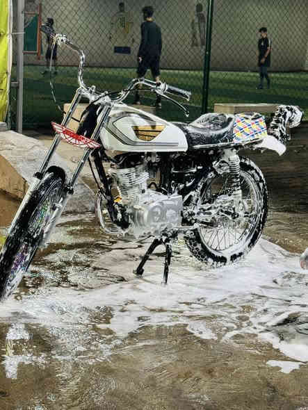 دراجه ايراني للبيع او مراوس دراجه شاصي 22 محرك سيجي موديل 26 الدراجه نضيفه نضيفه كفاله عامه صالها شهر ونص من تعمرت  الدراجه كامله صفاحيات بيض وصينيه مال زنجيل ***********
