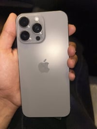 ايفون 15 برو ماكس ماستر كامل ملحقات بطارية 89‎%‎ بي فقط هاي النقطة بال...