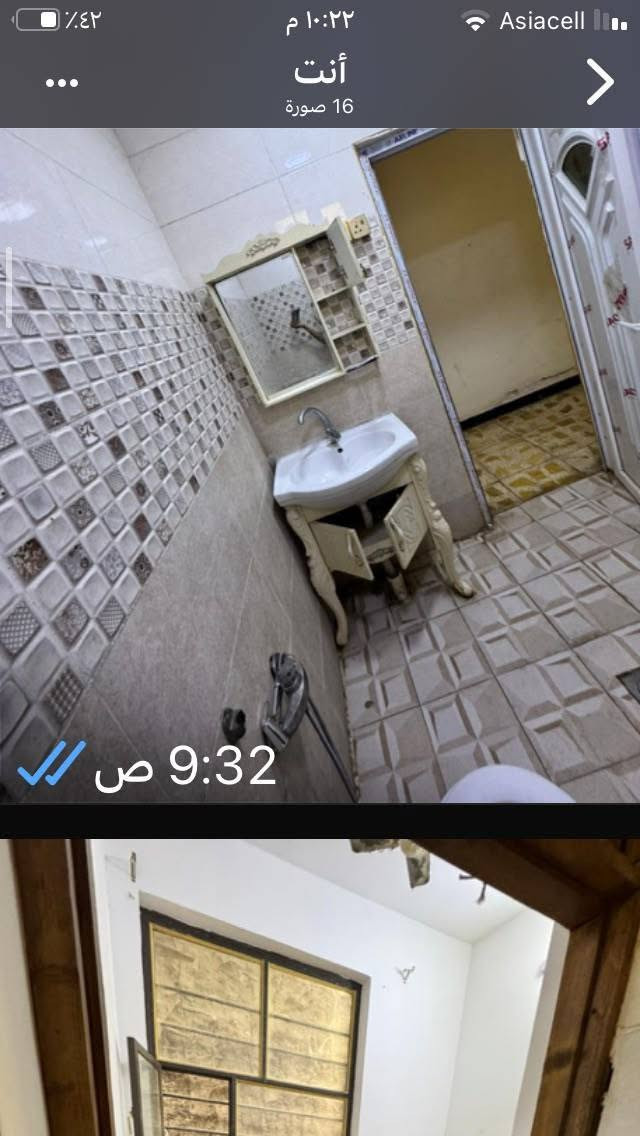 بيت للبيع 
الدورة  طابو زراعي سند ٢٥ 
المساحة ١٠٠مترنظام وحدتين سكنيه طابق الاول غرفتين وصاله ومطبخ والثاني غرفه وصاله ومطبخ والثالث غرفه كامله بس السقف سندويج خلف المستشفى الدوره يم جامع مالك الملك
للإستفسار الاتصال على الرقم واتساب
***********‪
#الجميع
