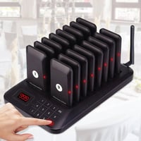 نداء لاسلكي • 16 جهاز استقبال • لمطاعم