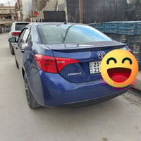 كورلا موديل 2017 لون ازرق الضرر جامرلغ السكن بارد بدون تبديل رقم سليما...