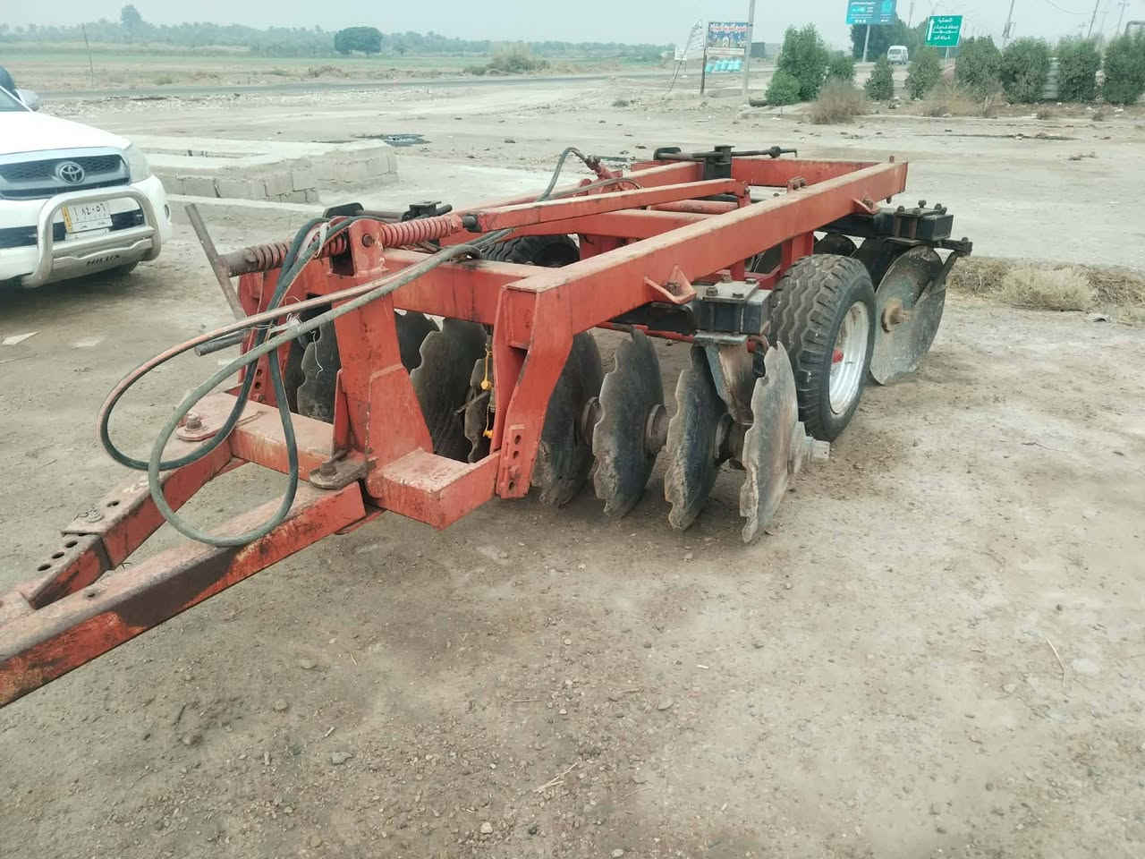 للبيع دسك تركي حجم ١٨ صاج دسك جاهز للعمل
العنوان واسط النعمانية *********** ابو مشتاق
