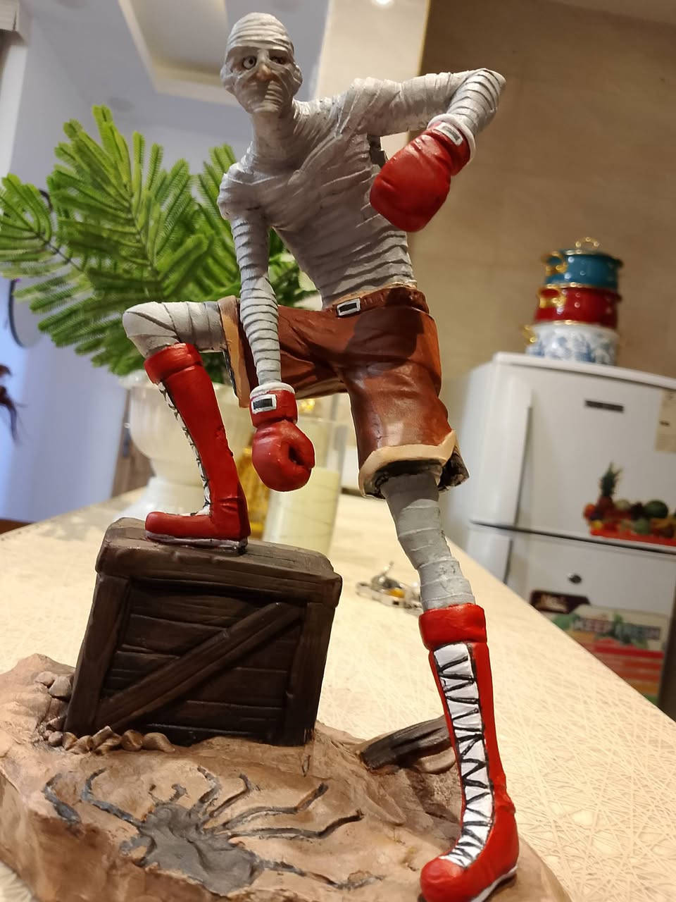 عمل يدوي من الطين الخفيف 
نشتغل أي مجسم أي طلب أي حجم و في سعر مناسب


**إذا كنت صاحب هذا الإعلان وتريد حذفه لأي سبب، رجاءا أرسل رسالة إلى الدعم الفني**